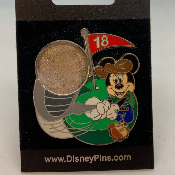 Disney Parks Walt Disney World Mickey Mouse Golfing Collectible Pin - Picture 2 of 7